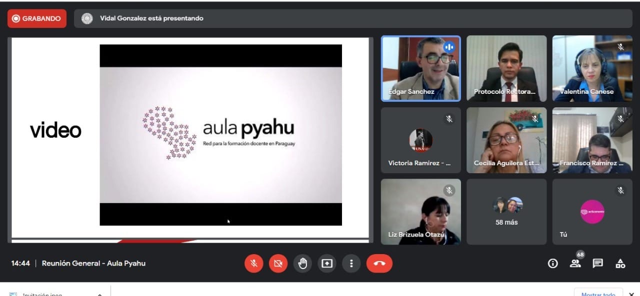 Consorcio analizó avances de las acciones de Aula Pyahu - Aula Pyahu