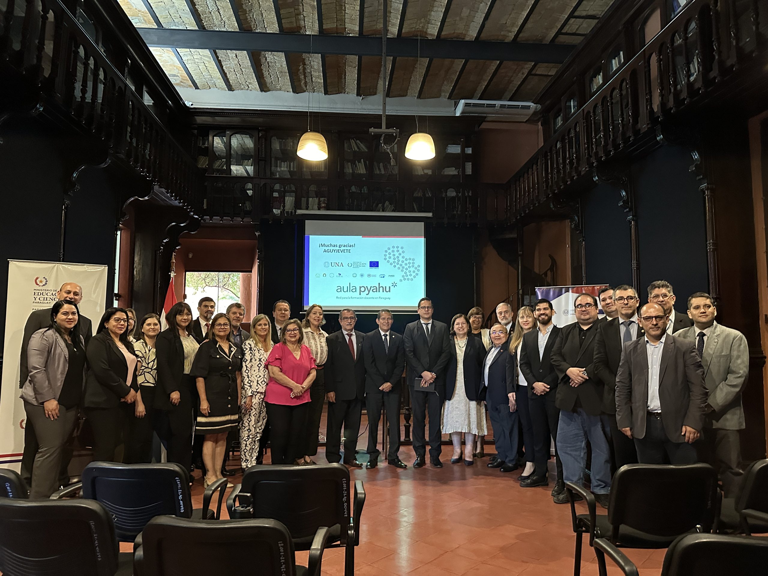 Avances del 2do año del Proyecto Aula Pyahu fueron presentados a las ...